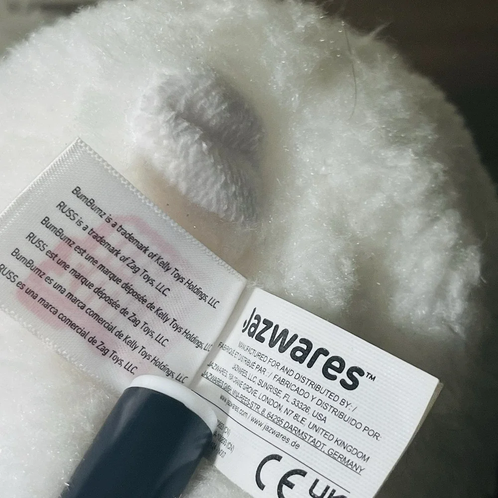 Bum Buns By Russ Lyla Little‎ Lamb White Plush Toy 7.5 Inch Spring Easter 2025
